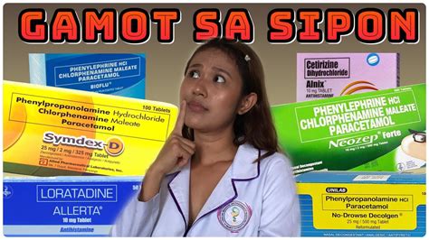 Gamot sa Sipon .